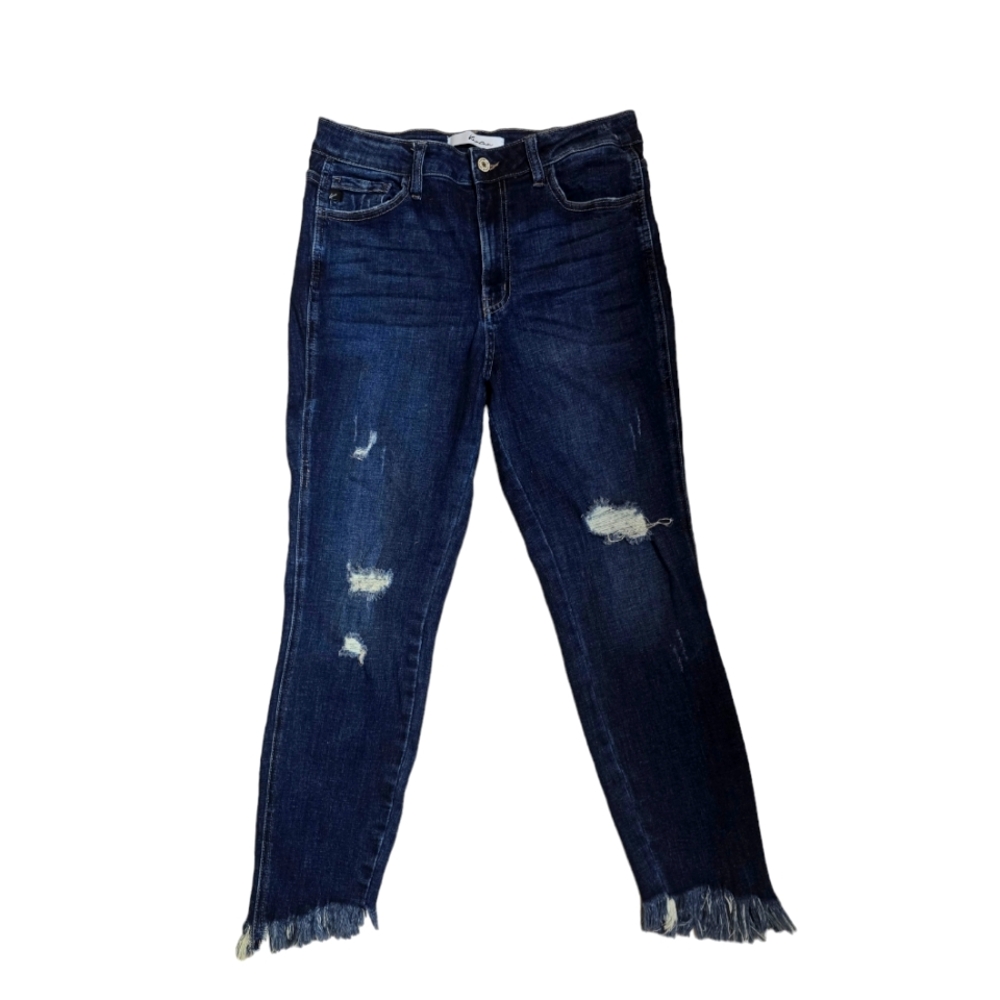 Kancan Jeans Distressed Straight Leg Size 9/28